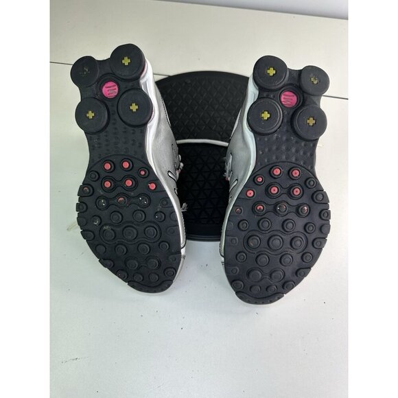 Nike Shox NZ SL Women's Running Shoes US Sz 6 White Silver Pink - Picture 6 of 9